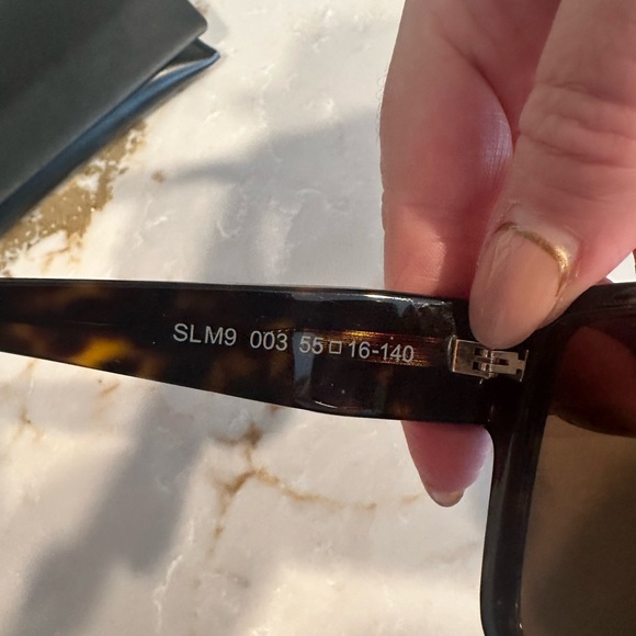 Saint Laurent Tortoise Shell Sunglasses - Picture 4 of 7